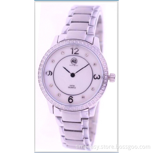 2014 Hot Selling Good Quality Lady Stainless Steel Watch